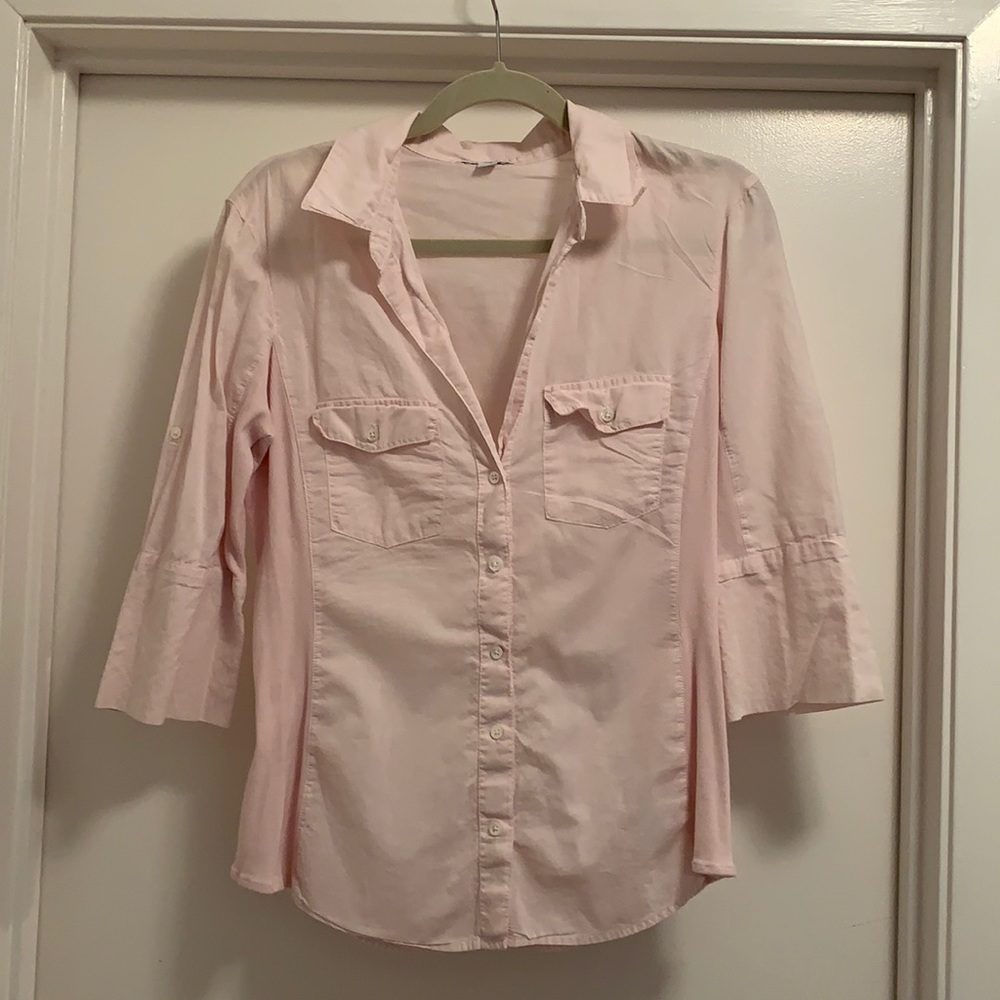 Light cotton button down